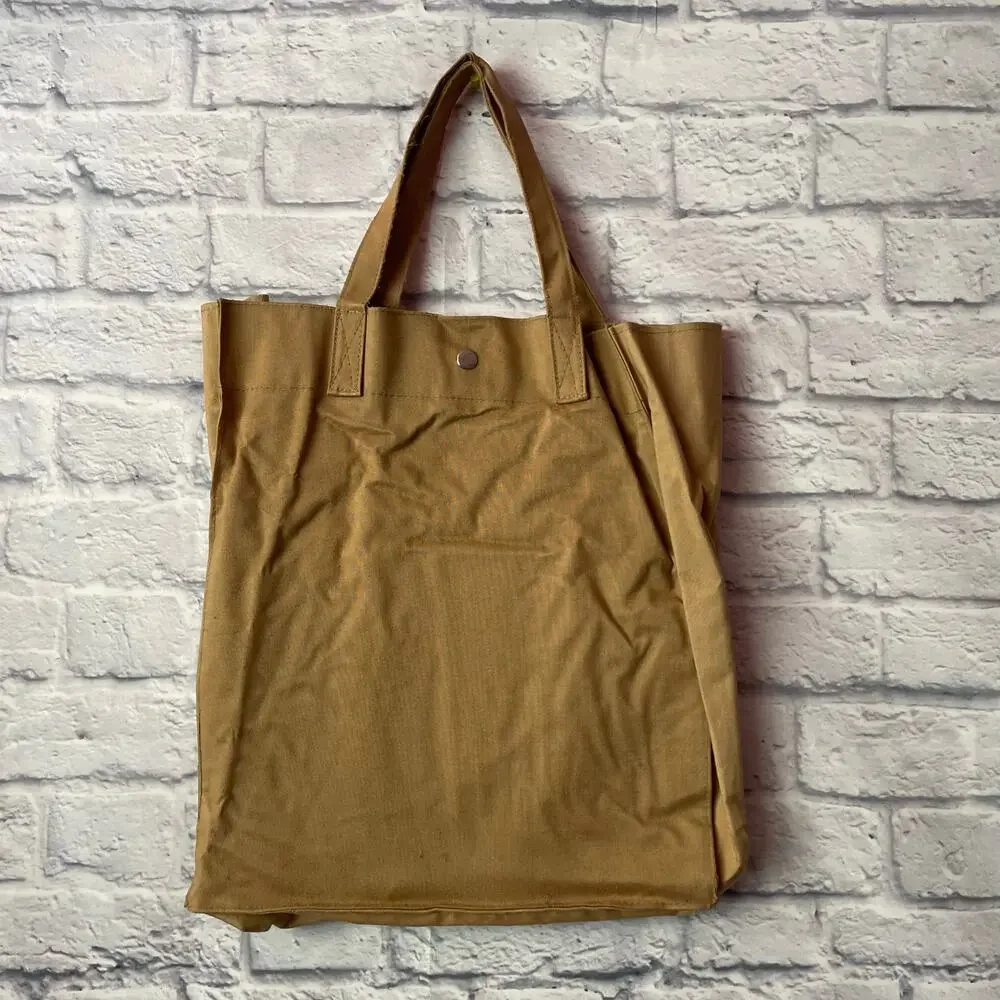 70s Wilson Tan Tennis Hand Tote Laptop Book Vintage Bag